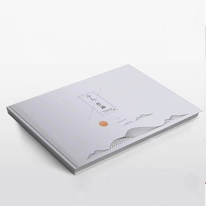 Nuovo design Pagine riciclabili A4 A5 A6 Copertina personalizzata Stampa di libri dorati