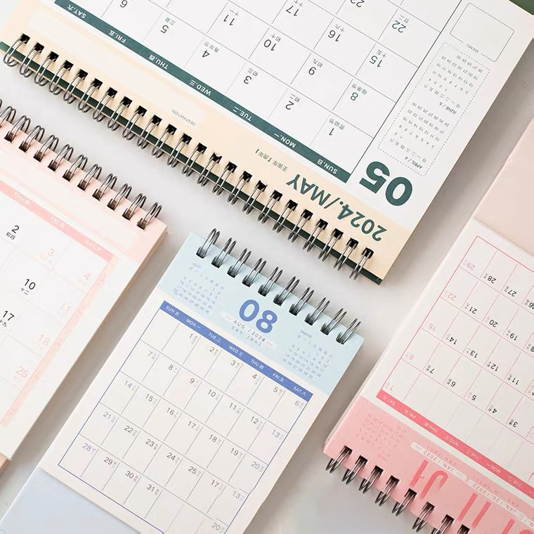 Calendario da parete con personalizzazione personalizzata in stile marchio unico